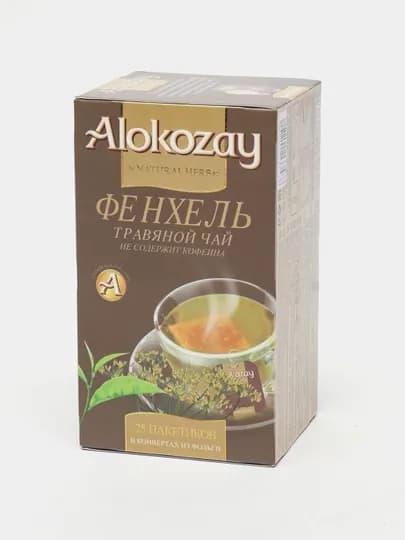 Alokozay Травяной Чай 25 пак, Ройбуш, Мята, Гранат, Ромашка, Имбирь, Лимон, Фенхель