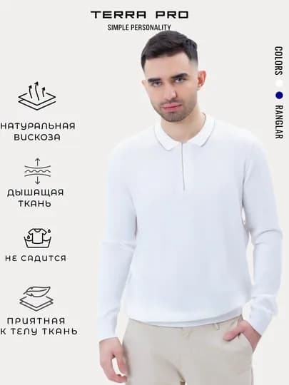 TERRA PRO Мужской джемпер, длинный рукав SS25CR2-29-21254