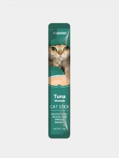 Лакомство для кошек "Pet Snaks", влажный корм для кошек FAENBEI