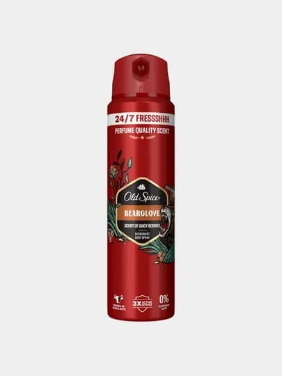 Old Spice мужской аэрозольный дезодорант Bearglove, 150 мл