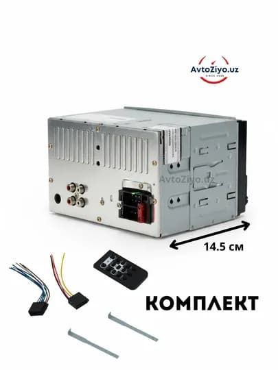 Автомобильная магнитола Pioneer Bluetooth, USB, AUX, FM-радио, с пультом 1DIN/2DIN