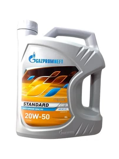 Gazpromneft Standard 20W-50 5 L - моторное масло — RISQROZ-GAZPROMNEFTSTANDARD20W50L