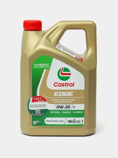 Моторное масло Castrol EDGE 0W-20, 4 л — SHOPSSS-CASTROL0W20