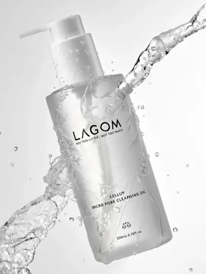 Гидрофильное масло для глубокого очищения пор Lagom Cellup Micro Pore Cleansing Oil — COSMETY-LAGOIL-БЕЛЫЙ
