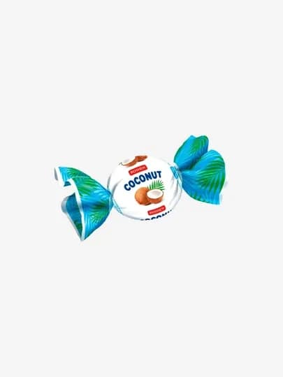Карамель ROSHEN Coconut с кокосовой начинкой, 1 кг