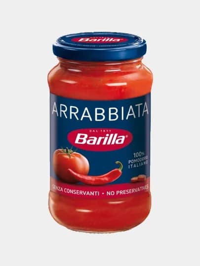 Соус Barilla Arrabbiata, томатный с перцем чили, 400 г