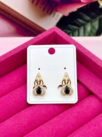 Серьги женские Xuping — ORZKIDS-ORZIKDS-ЧЕРН