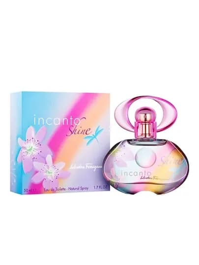 Salvatore Ferragamo Incanto Shine EDT для женщин, цветочные фруктовые 50 мл — ARABAR-INCANTOSHINE