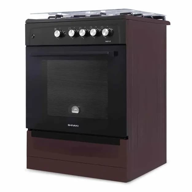 Газовая плита Shivaki 6401G ГП с ГК Коричневый