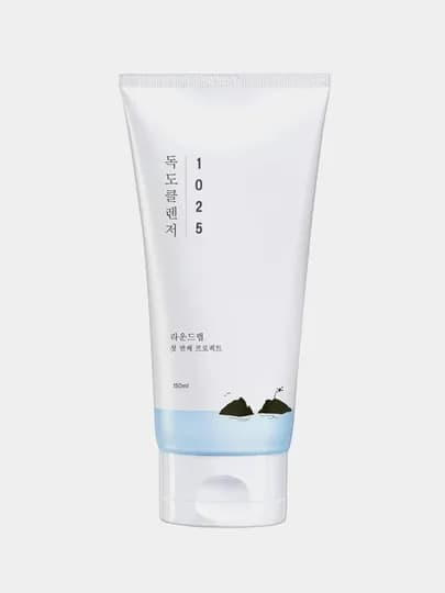 Мягкая пенка для умывания с морской водой Round Lab1025 Dokdo Cleanser, 150 мл — ROYAL01-LAB1025