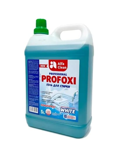Гель для стирки, белого белья, PROFOXI, 5л — INSTOR1-PFACWT5L