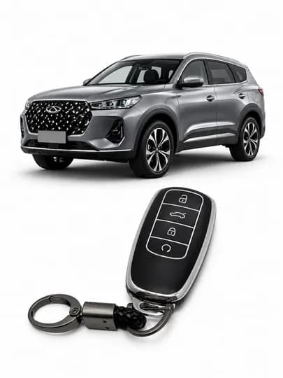 Силиконовый чехол ключа Chery Tiggo 7 8 защита брелка