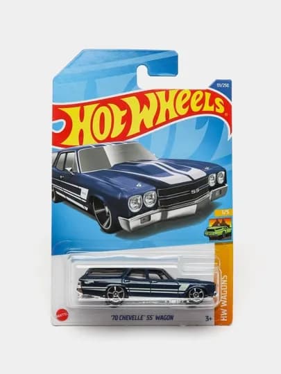 Игрушечная машинка Hot Wheels — ДЕТИМАГ-HWS003-СИНИЙ