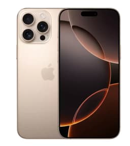 Смартфон Apple iPhone 16 Pro Max 512 ГБ (nano SIM / eSim), Desert Titanium