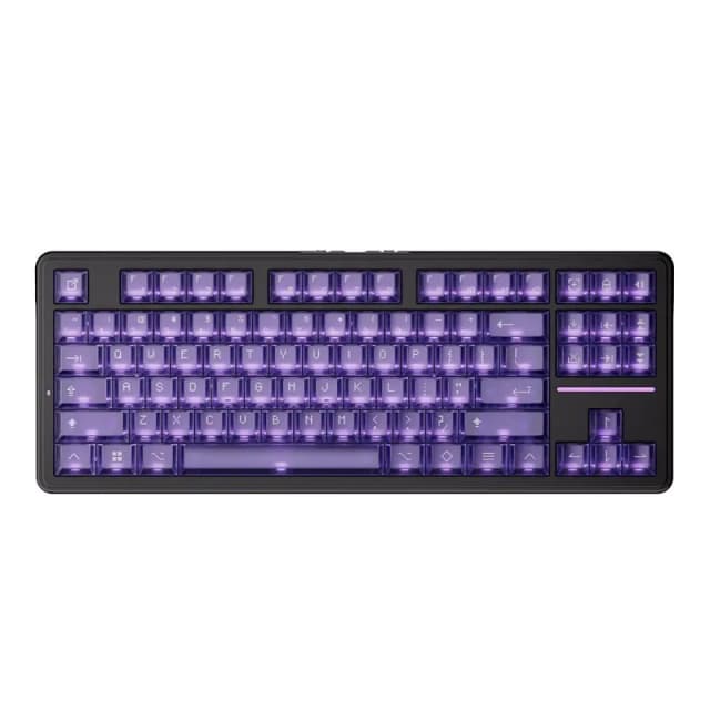 ATK A87 PRO Purple Lighting, Ice Snake Switch, RGB LED, Hot-Swap