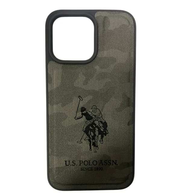 Santa Barbara Polo iPhone 16 Pro uchun kulrang g'ilofi