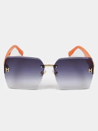 Женские солнцезащитные очки с брендированным чехлом — 121691-HERMES1-АЛЫЙ