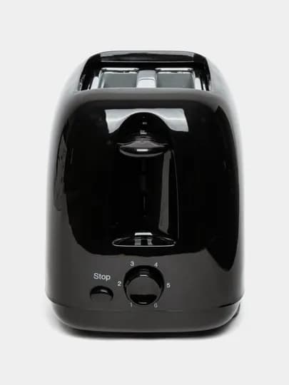 Тостер Blackton Bt T1110, высокая мощность 800 Вт, 2 отсека, 6 степеней обжарки — БЛЭКТОН-T1110-ЧЕРН