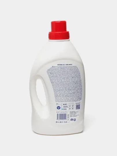 Гель для стирки AXMA для белого белья, 4 кг