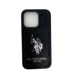 Santa Barbara Polo iPhone 16 Pro Max uchun qora g'ilofi