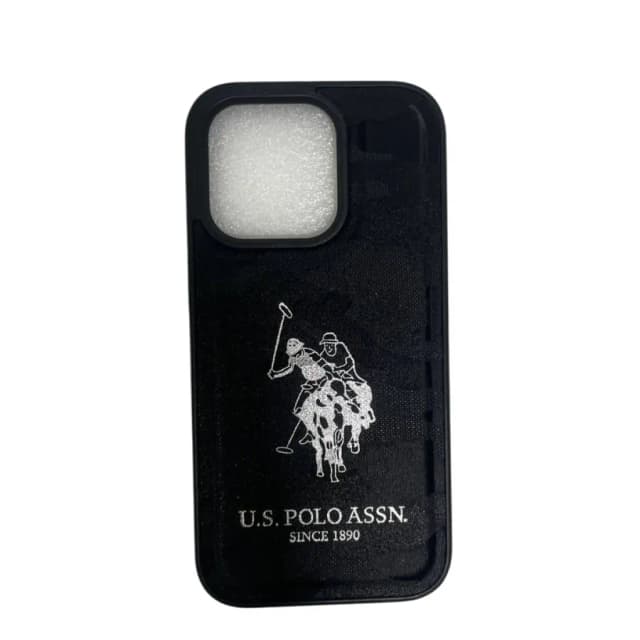 Santa Barbara Polo iPhone 16 Pro Max uchun qora g'ilofi