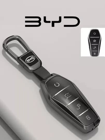 Металлический защитный чехол для ключа BYD, с точной посадкой