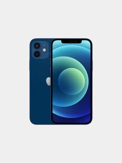 Смартфон "Apple iPhone" 12, 64/128/256 ГБ, SIM, чехол в подарок — ICOREZ-IP12P-СИНИЙ-128