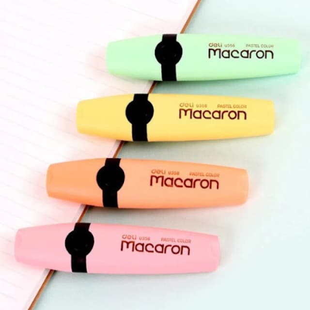 Deli Macaron matn belgilagich (4 dona)