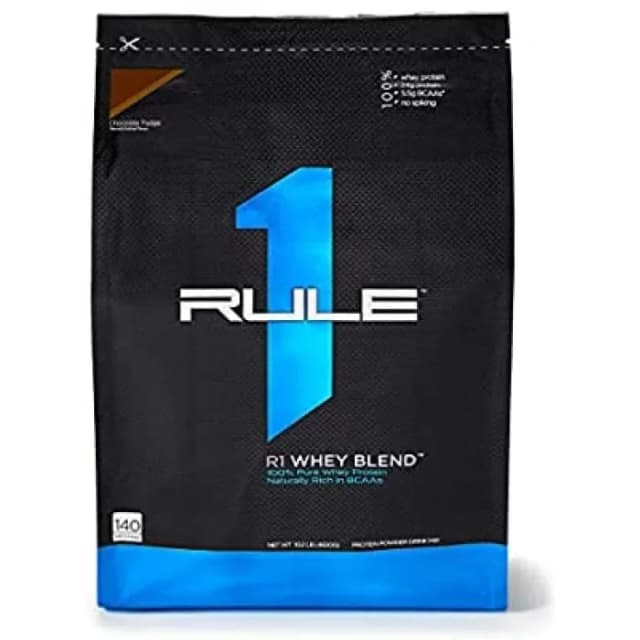Сывороточный протеин RULE1 Whey Blend chocolate fudge, 4.6кг