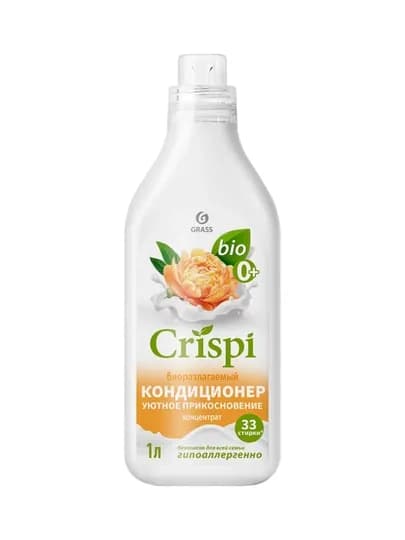 Кондиционер для белья CRISPI "Уютное прикосновение", антистатический, 1 л