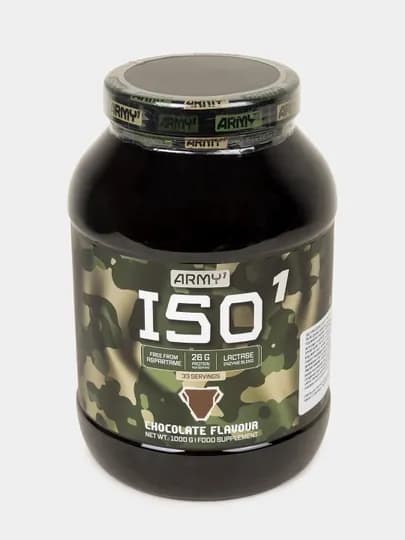 Изолят протеина Army1 ISO 1, 1 кг, 33 порции, халяль