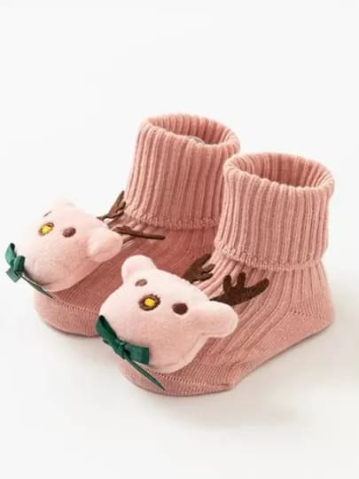 Детские носки, пинетки, мягкие, толстые — TRSPOT-NASKI-КОРАЛЛ-2224