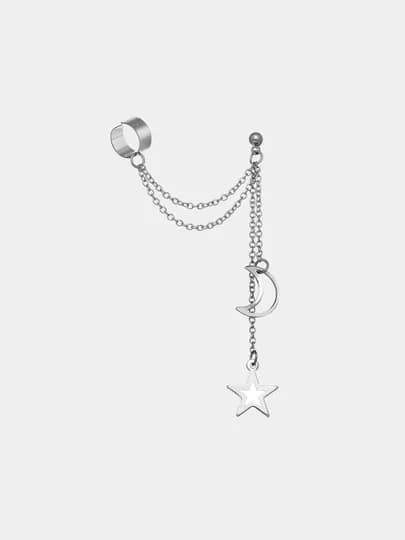 Серьги каффы, набор — ELST0RE-5421403-СЕРМЕТ