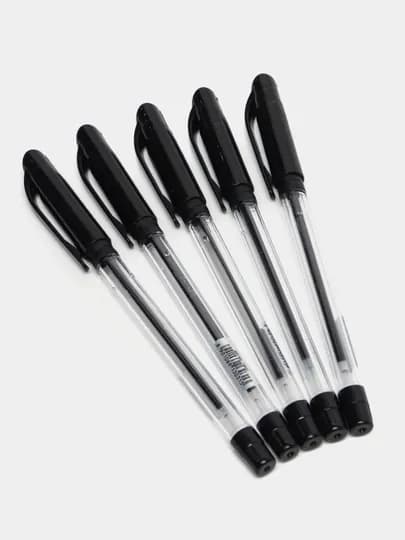 Ручка шариковая черный Luxor BLULUX FC-1 BP 14521 в пачке 5 штук