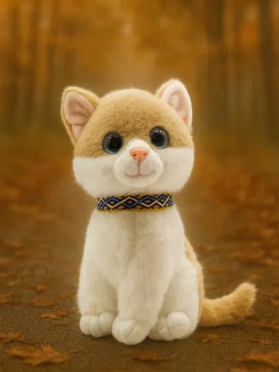 Мягкая игрушка Мяукающий котенок, кошка, кот — NIGOR12-YUMSHOQUYINCHOQ22
