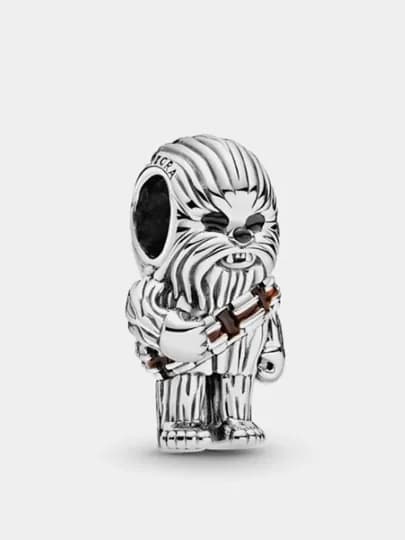 Шарм Star Wars Чубакка с коричневой и черной эмалью PANDORA, 799250C01