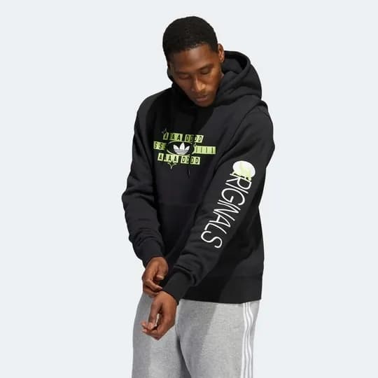 Мужское худи Adidas Forever Sport H Black Multco HC2121 — FIMKA-ADT8-XL