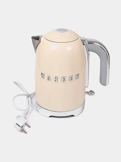 Электрический чайник UAKEEN, 2 литра, 2200 W — IТОВАРЫ-ЧАЙНИКЭ-БЕЖЕВ