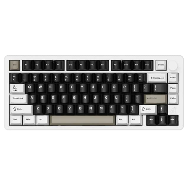ATTACK SHARK X86 RU, Milk White, Green Tea Switch, Hot-Swap