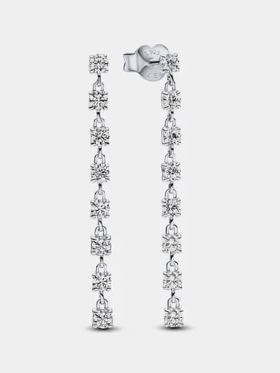 Серьги из серебра с эмалью PANDORA, 293159C01