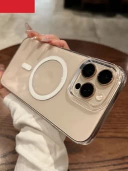 Чехол для iPhone XR, X, XS, XS Max, 11, 12, 13, 14, 15, 16, Pro, Pro Max — ARMORIX-GLASSMAGSAFE2-БЕЛЫЙ-17 PM
