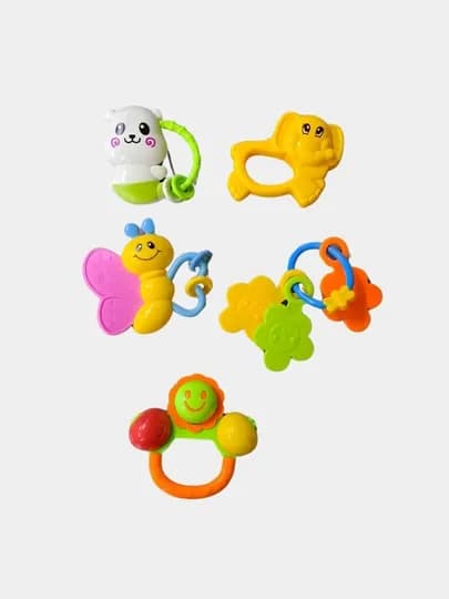 Набор погремушек, для младенцев — TOYMAG-POGIG78-ТЕМНБИР
