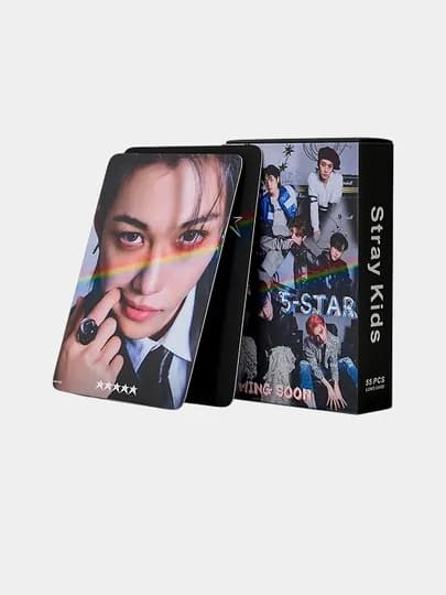 Коллекционные Lomo карты K-Pop Stray Kids, 55 штук, более 20 видов