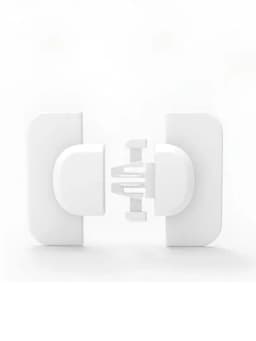 Блокиратор замок для холодильника, безопасность детей — HOMEGR-SAFETYLOCKMINI-БЕЛЫЙ
