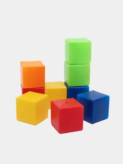 Цветные, развивающие, игровые кубики для детей, 9, 12, 16 шт