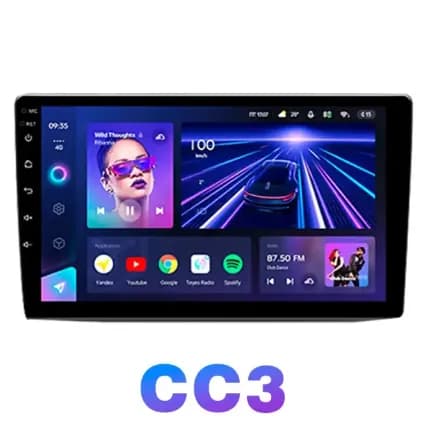 Автомагнитола Teyes CC3 Для всех моделей, Чёрный