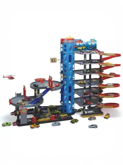 № 92820, гаражный набор, отличный подарок для детей — ML2026-MINILAND52GHHG