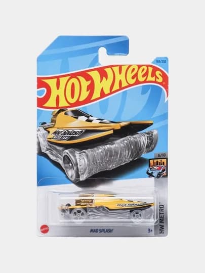 Hot Wheels коллекционная игрушечная машинка 1/64 базовая комплектация — MATTEL-HOTWEEL-КОРИЧН