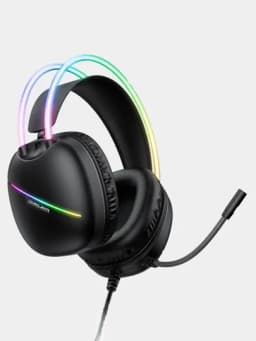 Наушники игровые проводные с микрофоном Onikuma — PRPO-ONIУШИ-СЕРЫЙ