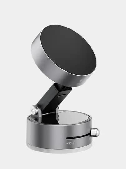 Магнитный, с вакуумной присоской держатель телефона для автомобиля, с Magsafe — S01-BLPLZJ3-ЧЕРН